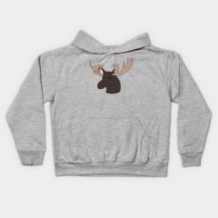 Moose Head Kids Hoodie